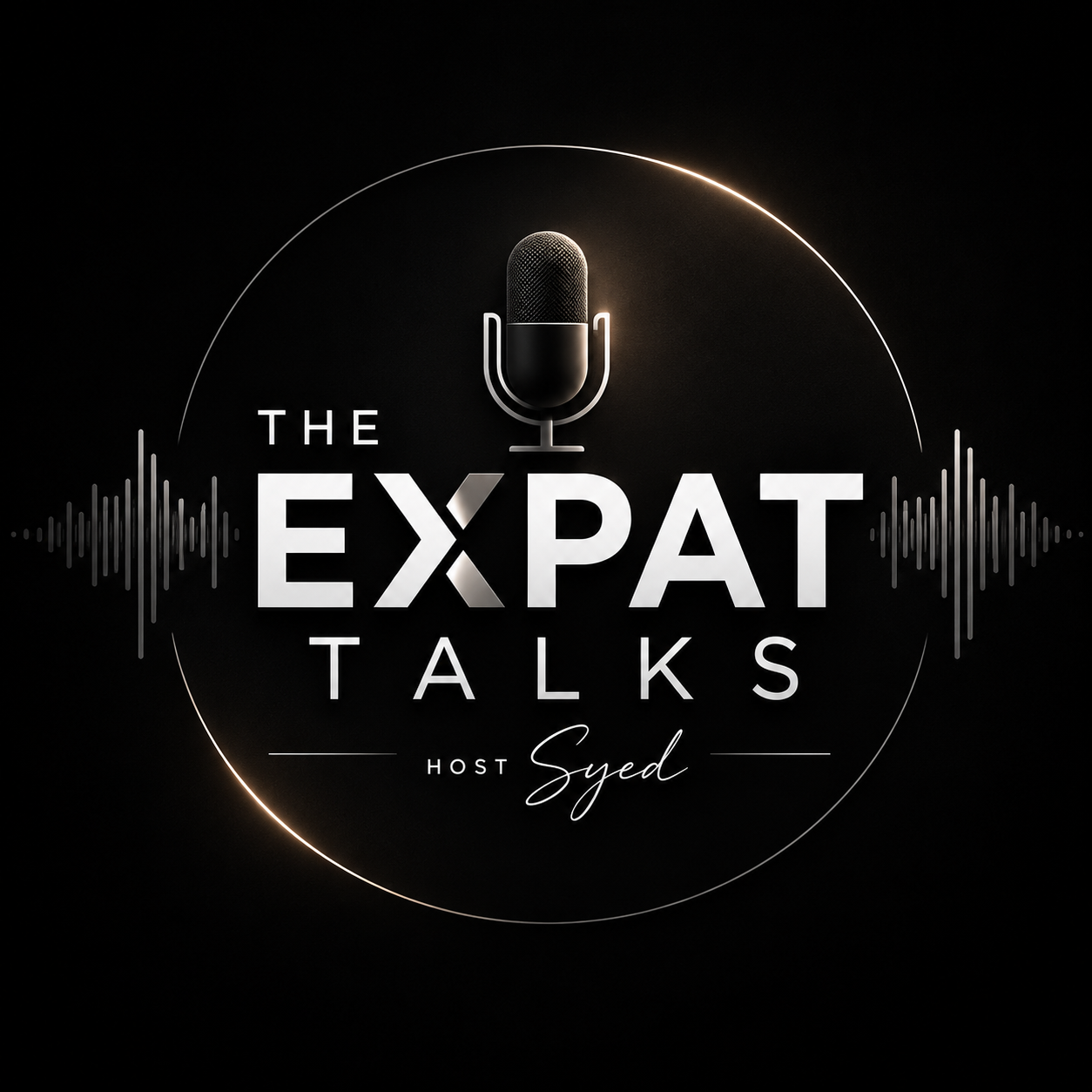 The Expat Talks podcast logo